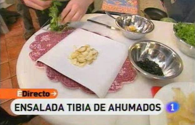 RTVE Cocina - Ensalada tibia de ahumados