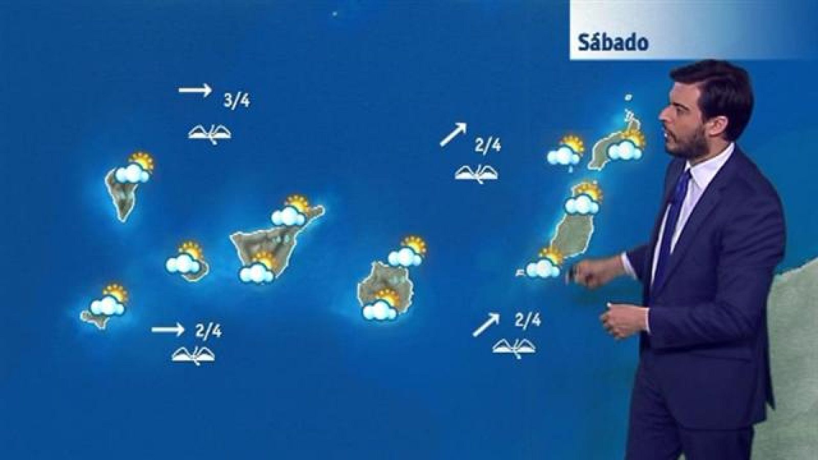 El tiempo en Canarias - 22/10/2016