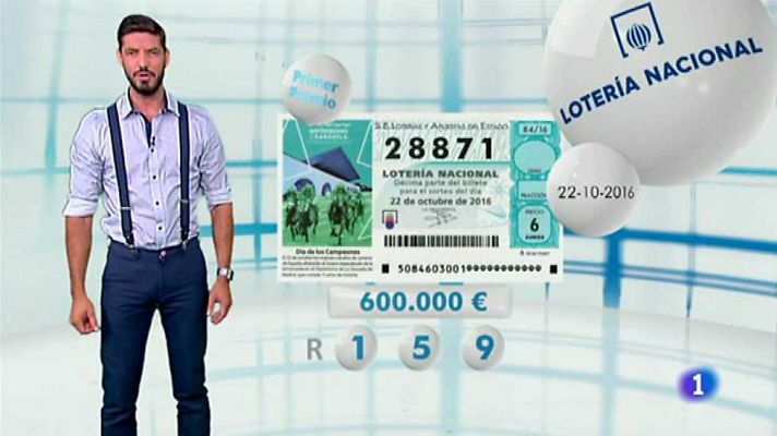 Loterías - Lotería Nacional - 22/10/16