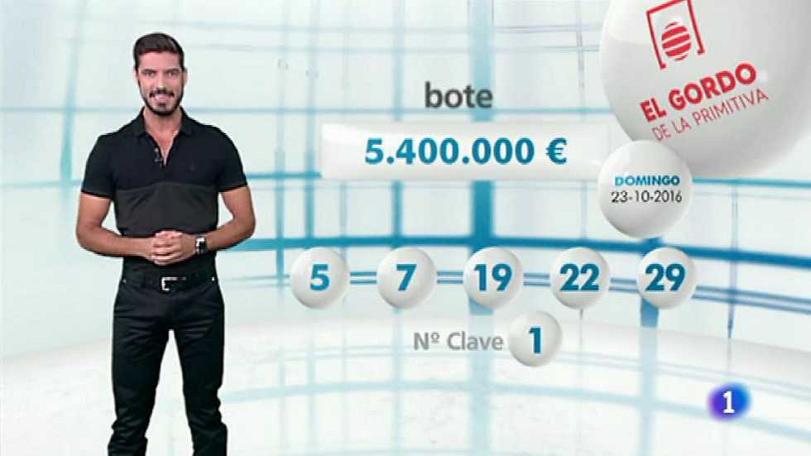 El Gordo de la Primitiva - 23/10/16 - ver ahora