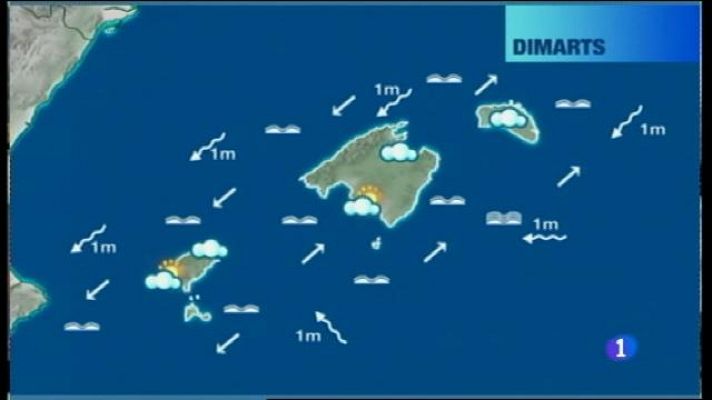 Informatiu Balear - El temps a les Illes Balears - 24/10/16