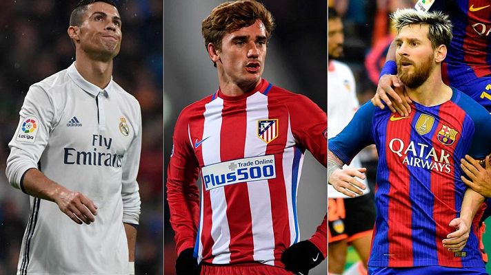 Telediario 1 - La Liga aporta 13 candidatos de los 30 seleccionados para el Balón de Oro