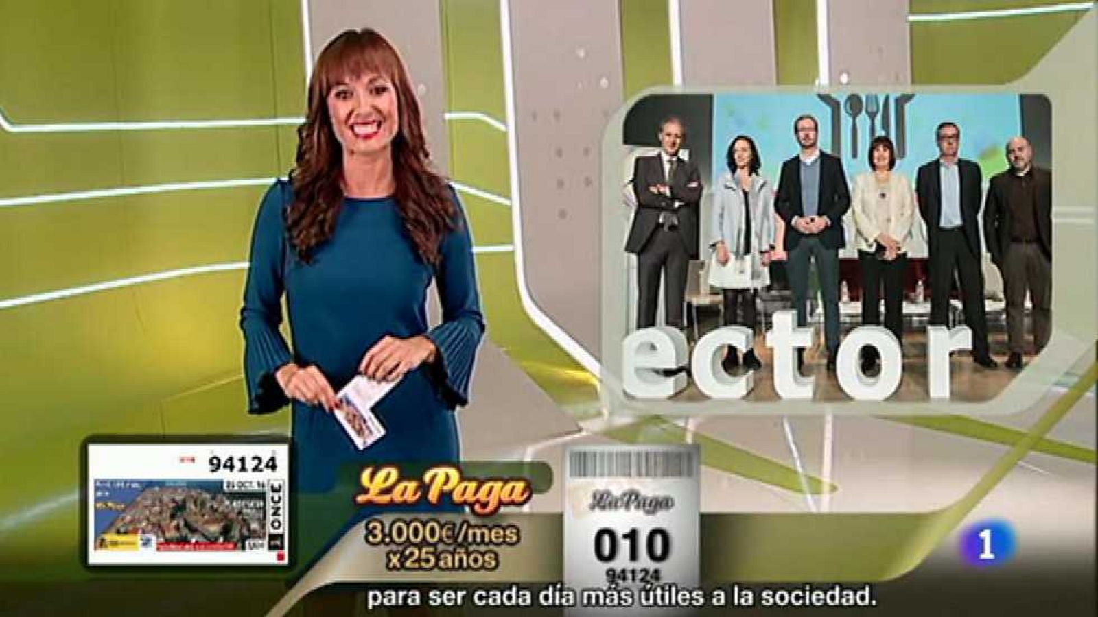 Sorteo ONCE - 25/10/16 - ver ahora