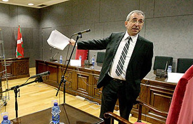  - Ibarretxe y López, en el banquillo