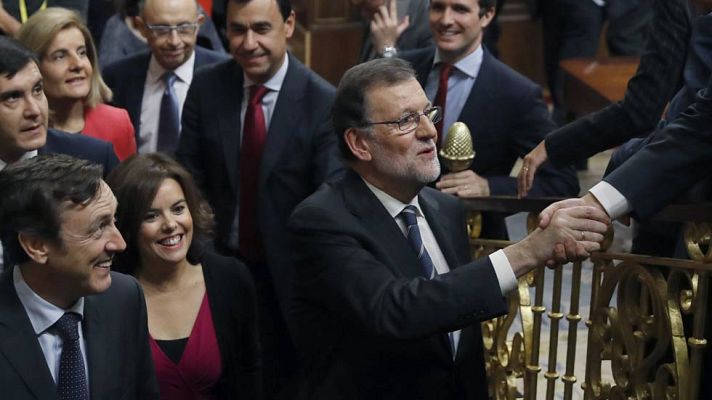 Telediario 1 - Rajoy ofrece "diálogo" para un Gobierno basado en el "acuerdo" y dice que la suya es la "única alternativa razonable"