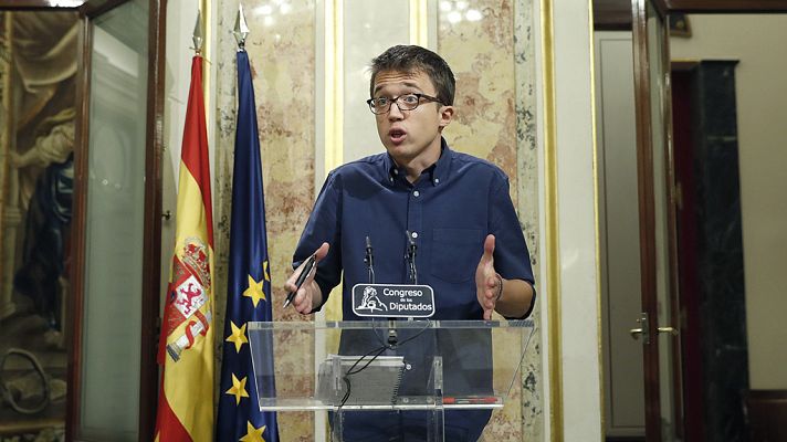 Telediario 1 - Ciudadanos advierte a Rajoy de que estarán "vigilantes" y Podemos se declara la única "alternativa"
