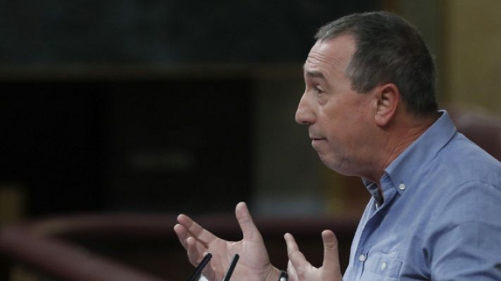 Especiales informativos - Baldoví pide perdón por "no haber podido enviar a Rajoy a la oposición", a quien califica como "el gallego impasible"