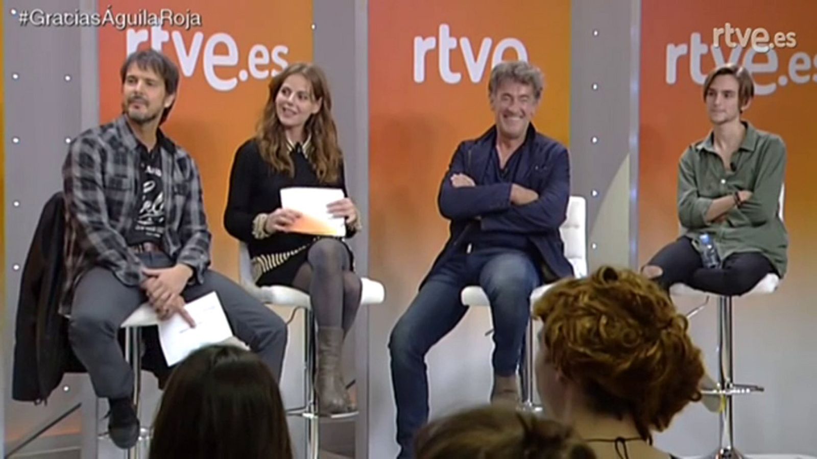 Videoencuentro: ¡Así se han despedido los actores!