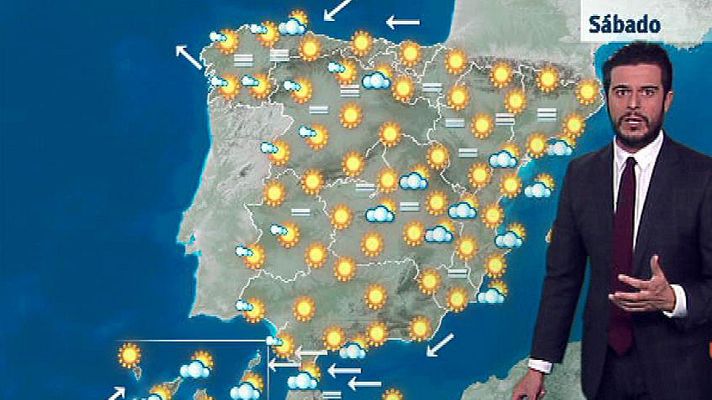 El tiempo - Despejado en la península y Baleares y temperaturas altas en el noroeste