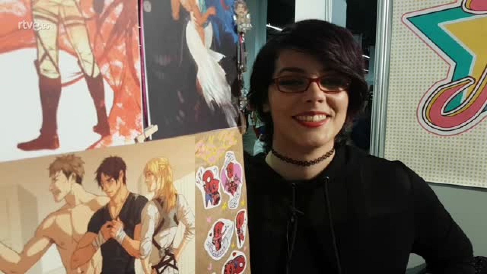 La dibujante Noiry | Ver