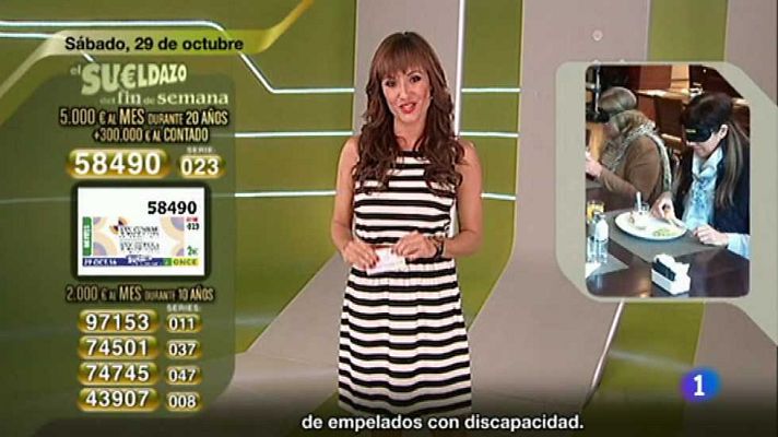 Sorteos ONCE - Sorteo ONCE - 29/10/16