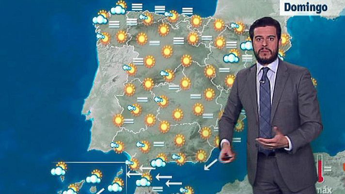 El tiempo - Viento fuerte en el Estrecho y cielos despejados en casi todo el país