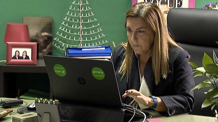 Telediario 1 - Las emprendedoras en España reclaman más responsabilidad social