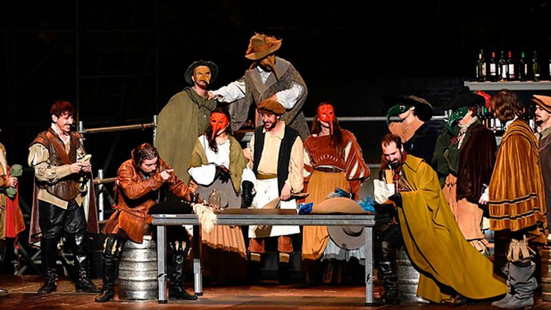 Amor y muerte vuelven a citarse en las celebraciones de Todos los santos porque su acto final se desarrolla en un cementerio