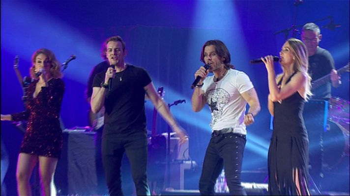 OT. El reencuentro - Fórmula Abierta canta 'Te quiero más' en el concierto de OT