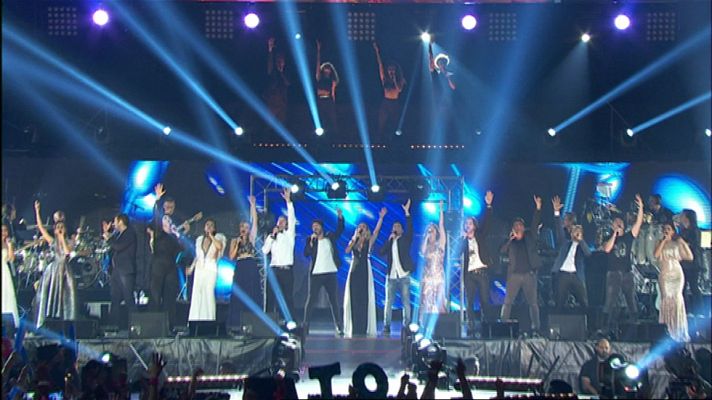 OT. El reencuentro - Todos los concursantes de OT1 cantan 'Mi música es tu voz'