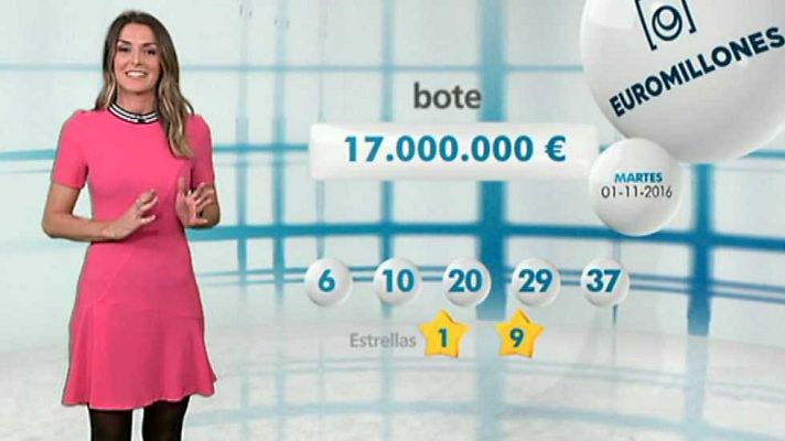 Loterías - Bonoloto y Euromillones - 01/11/2016