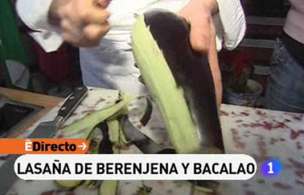 RTVE Cocina - Lasaña de berenjena y bacalao