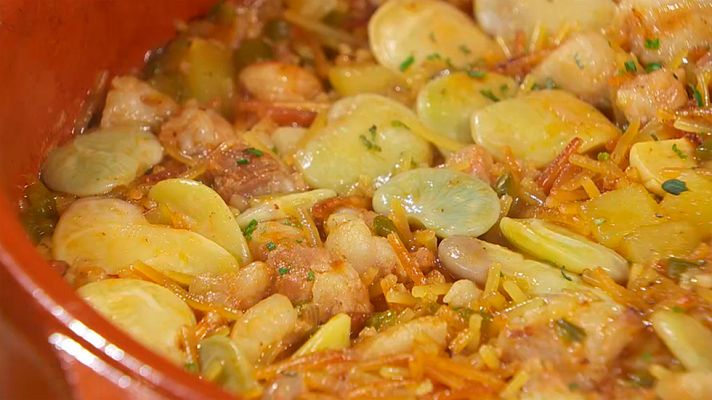 RTVE Cocina - Receta de fideos caldosos con costilla