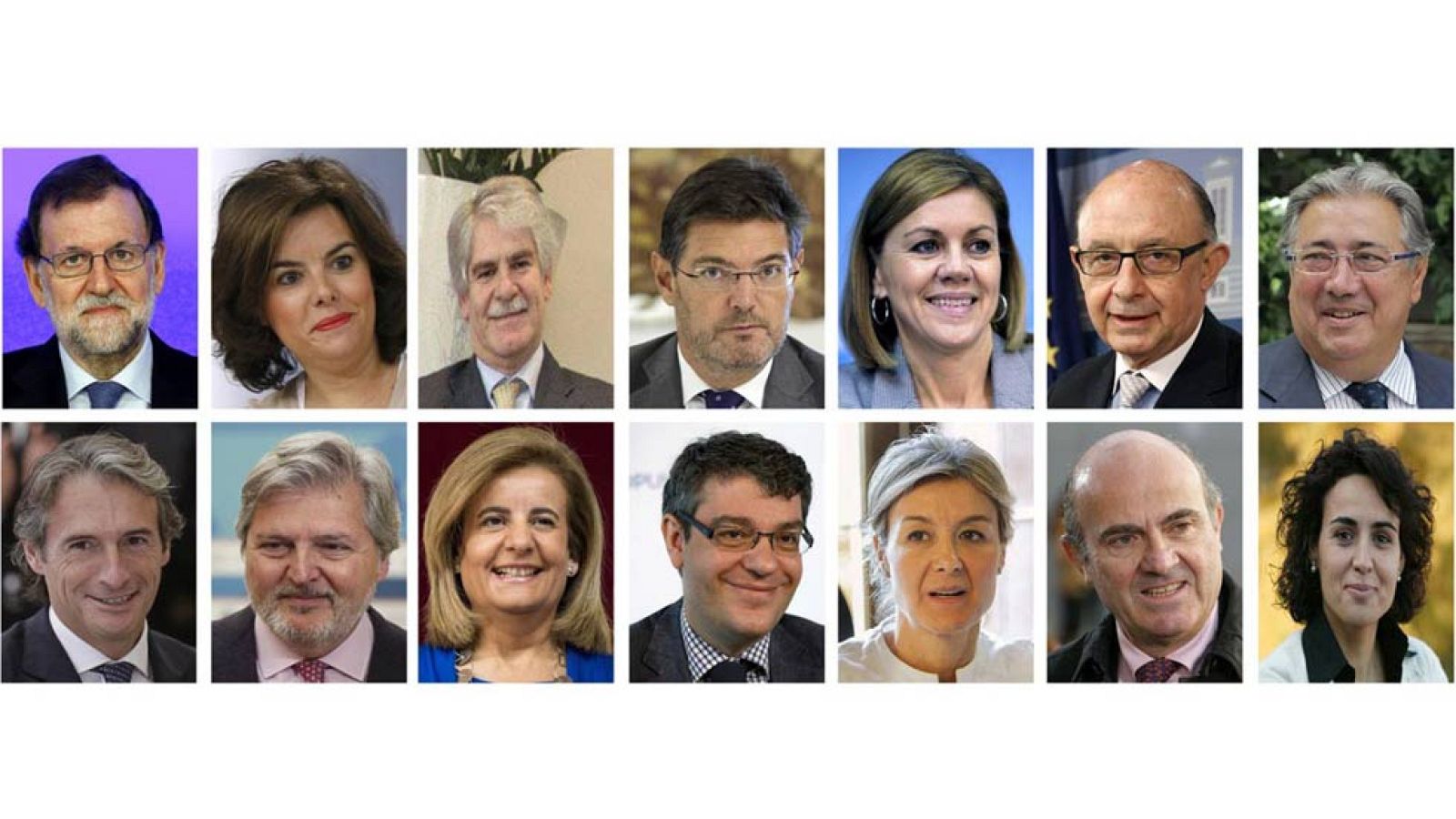 Cospedal, Zoido, Íñigo De la Serna, Álvaro Nadal, Alfonso Dastis y Dolors Montserrat, los seis nuevos ministros | Ver