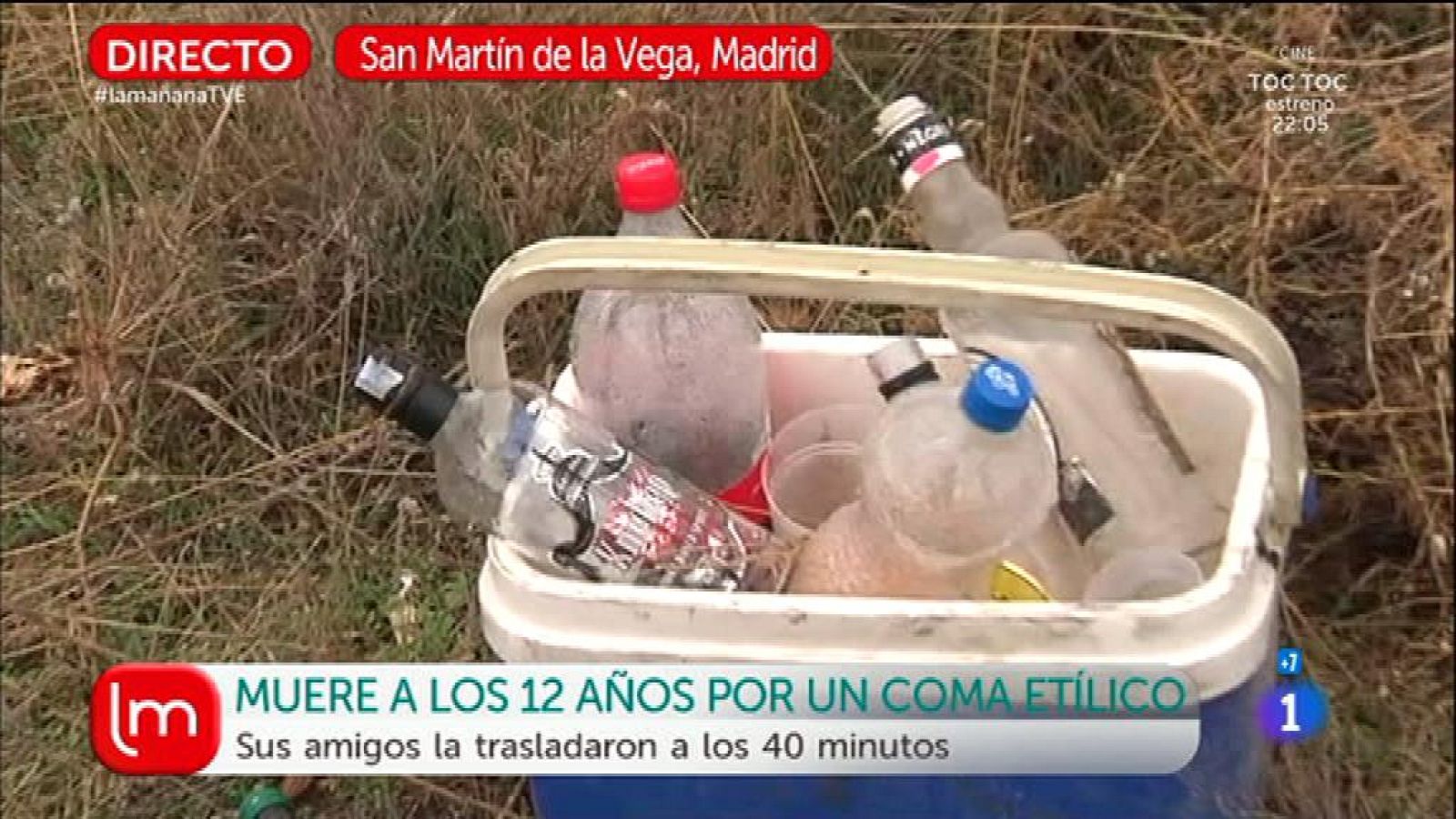 Muere con 12 años por un coma etílico