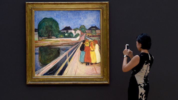 Informativo 24h - Nueva York subasta grandes obras de artistas impresionistas y modernos como Munch y Monet