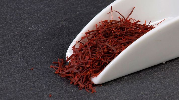 Telediario 1 - Los campos de La Mancha se tiñen del color violáceo