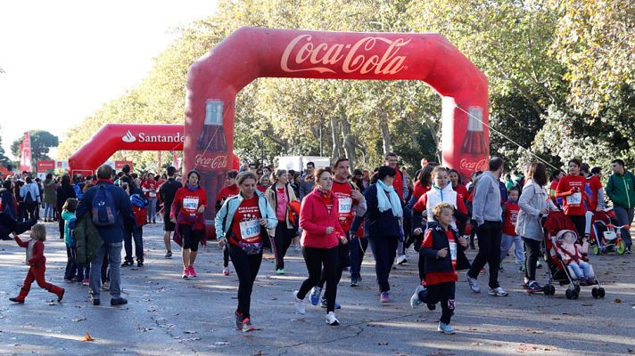 Telediario 1 - Se celebra la carrera solidaria Corre por el niño