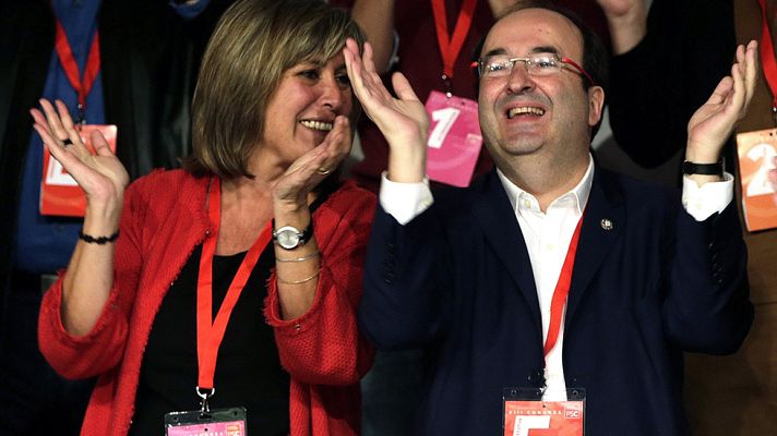 Telediario 1 - Iceta da su apoyo a la candidata a la presidencia de EEUU