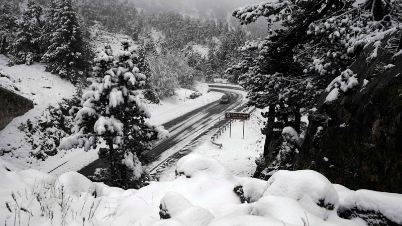 Nevadas por encima de los 800 o 1.000 metros en el norte peninsular