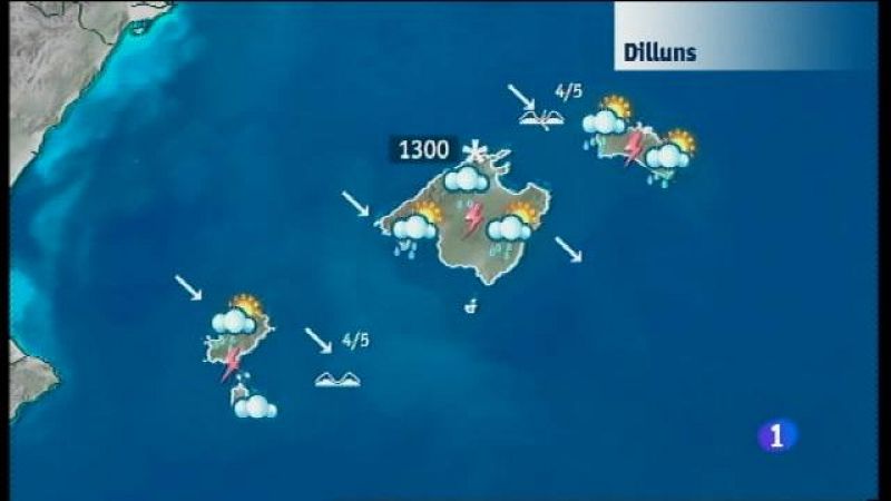 El temps a les Illes Balears - 07/11/16