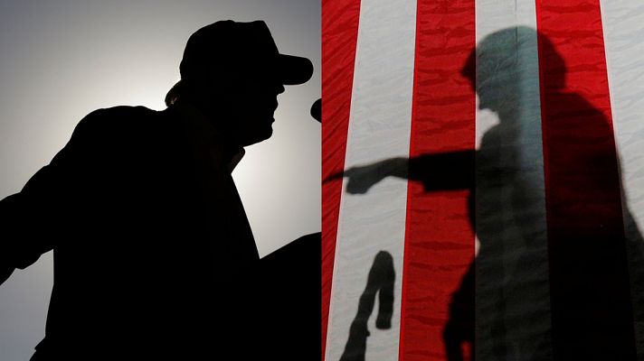 Telediario 1 - Clinton adelanta a Donald Trump en las encuestas a 24 horas de las elecciones