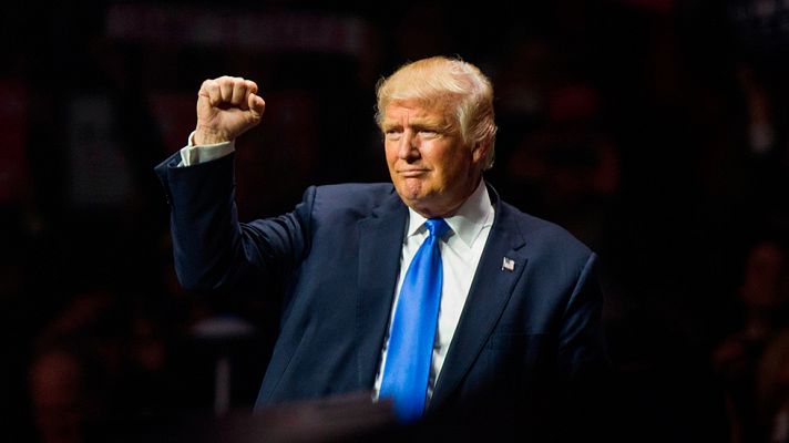 Telediario 1 - Trump pelea hasta el final en los estados clave