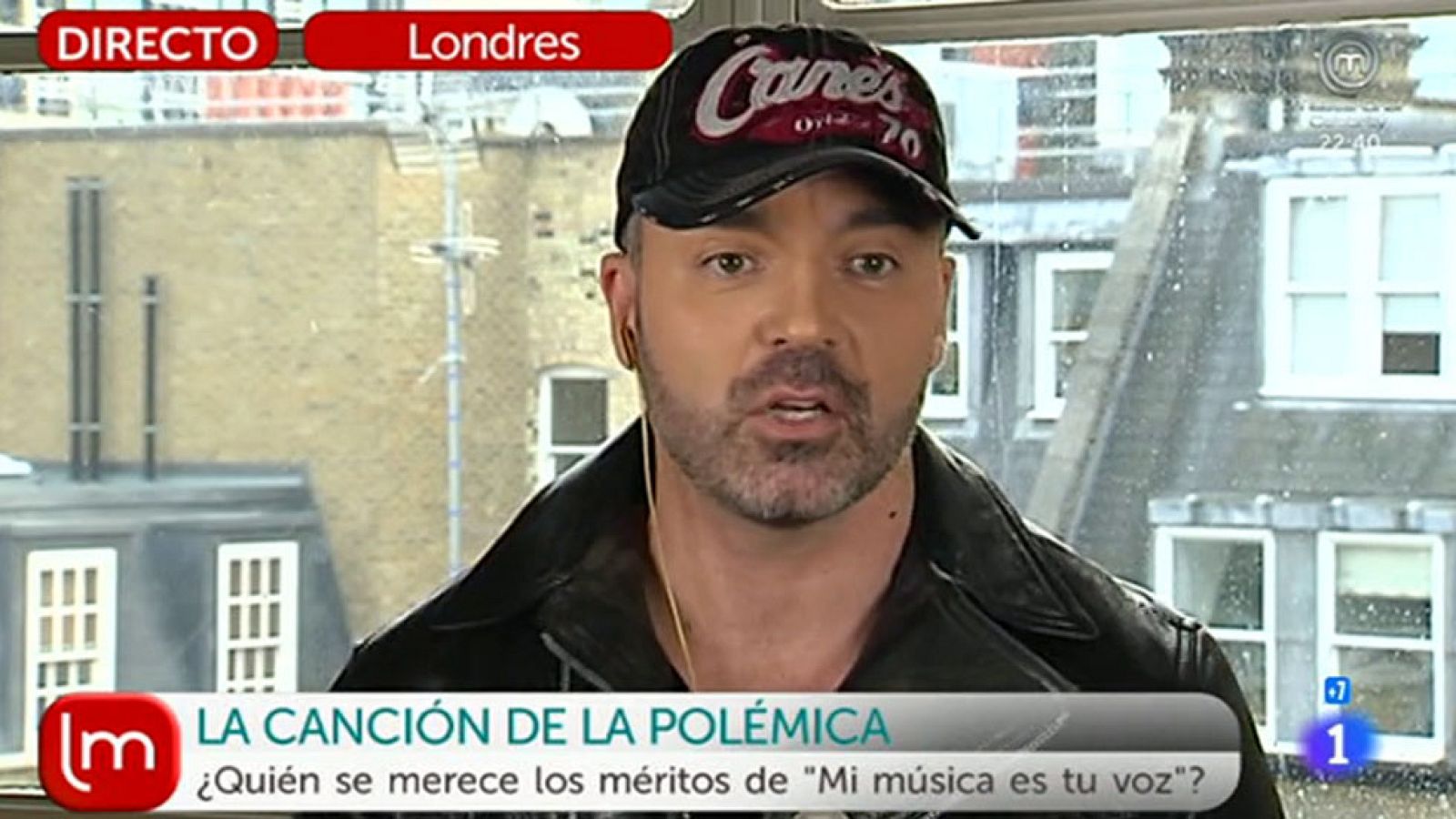 Juan Camus responde desde la Corresponsalía de TVE en Londres a la polémica con Alejandro Abad por los derechos del himno de Operación Triunfo, "Mi música es tu voz".