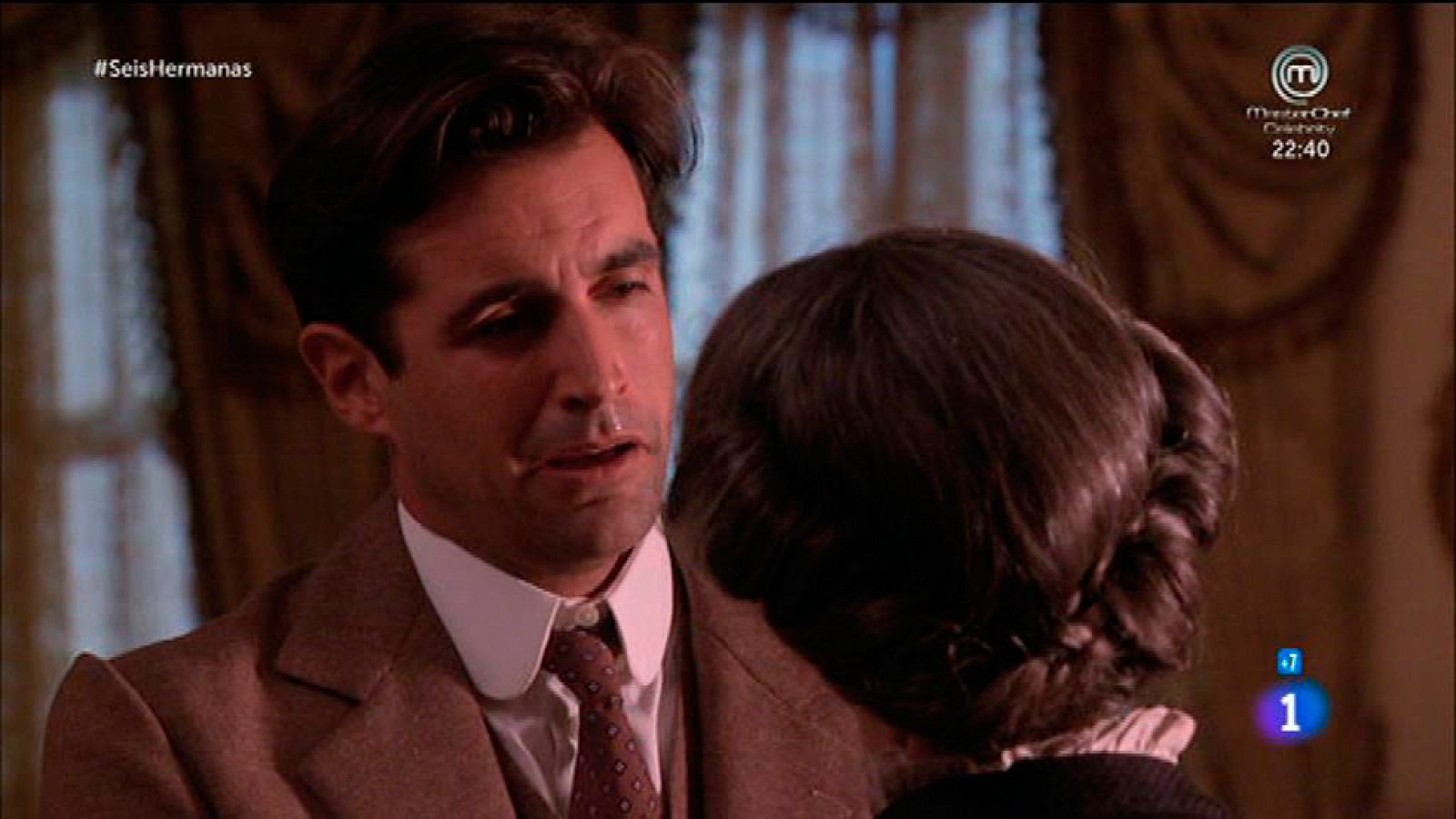 Seis Hermanas - Salvador se despide de la casa Silva