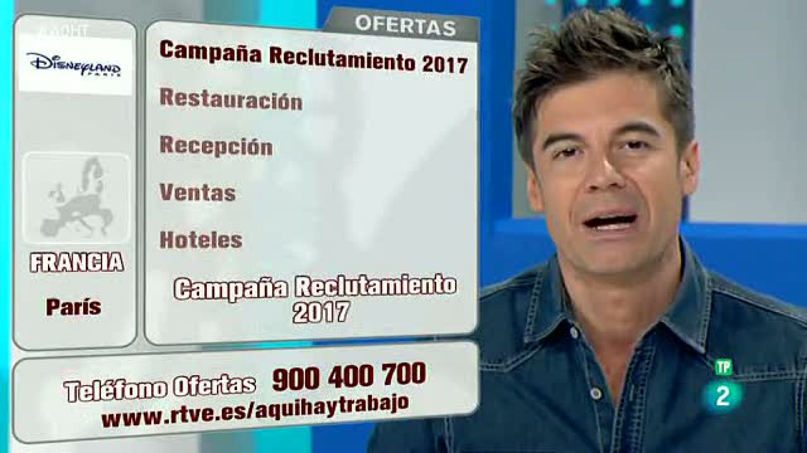 Disneyland París abre su campaña de contratación 2017 - Aquí hay trabajo | Ver