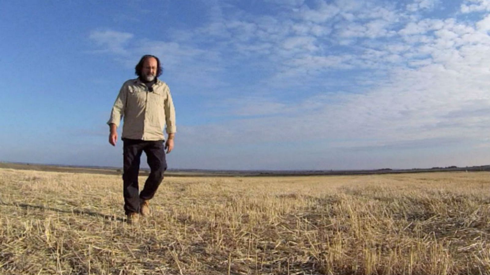 Luismi y las primeras grullas