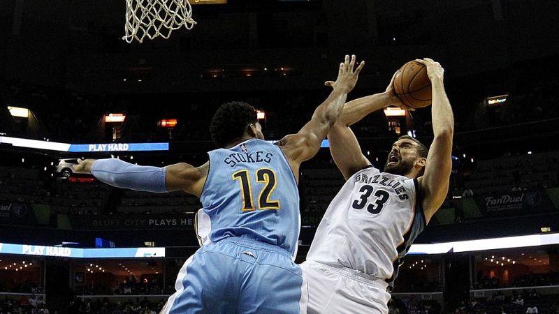 Marc Gasol sella la victoria de los Grizzlies