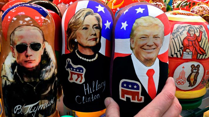 Telediario 1 - Las buenas relaciones personales entre Trump y Putin podrían limar las diferencias en política internacional entre ambos países