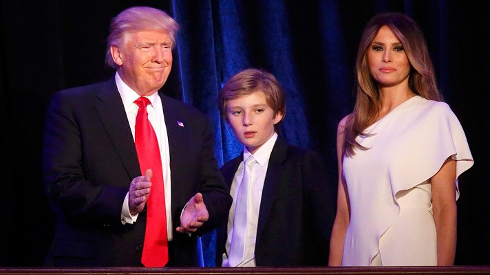 Telediario 1 - Melania Trump, la primera dama nacida fuera de Estados Unidos