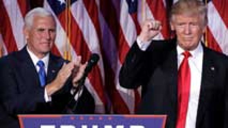 Los colaboradores m�s cercanos de Trump, principales aspirantes a formar parte de su gobierno