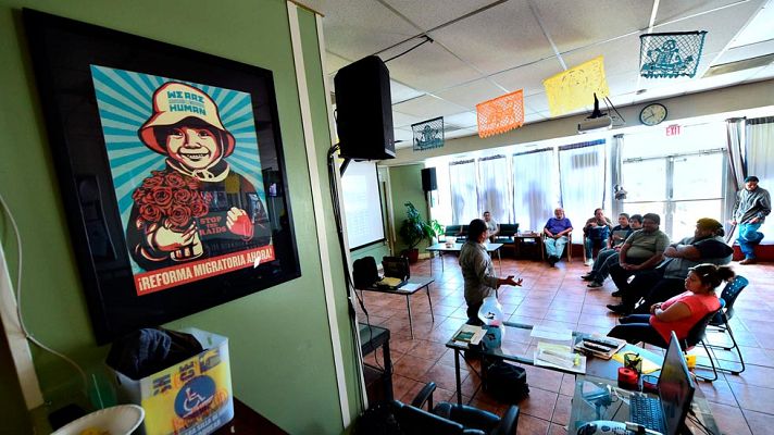 Telediario 1 - Días de incertidumbre para la mayoría de los latinos de Estados Unidos