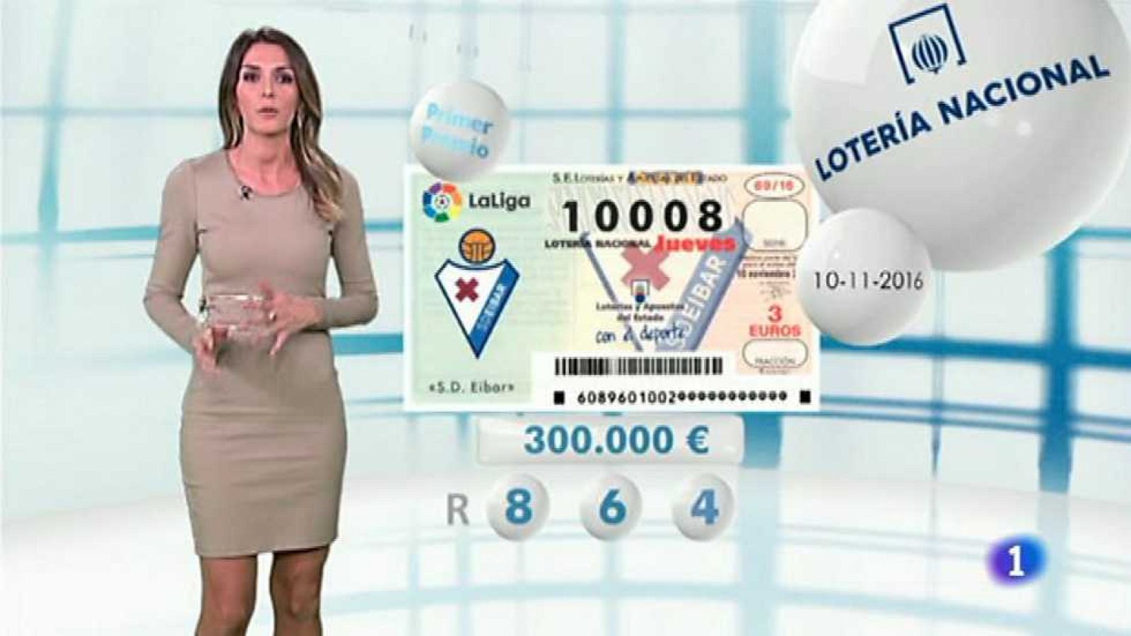 Lotería Nacional + La Primitiva + Bonoloto - 10/11/16 - ver ahora