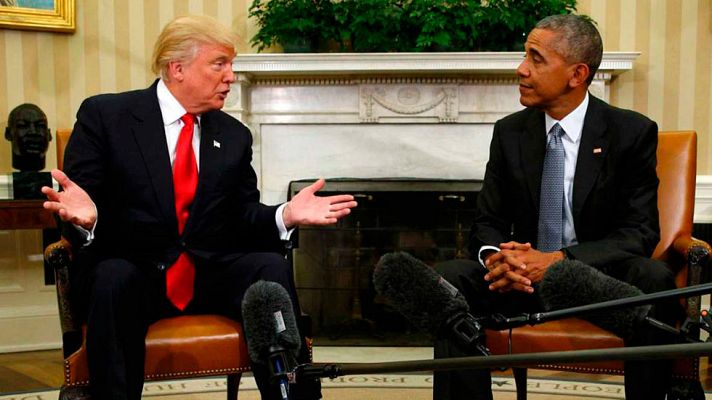 Telediario 1 - Trump podría mantener partes de la reforma sanitaria de Obama