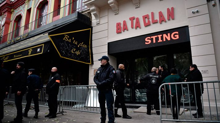 Telediario 1 - La sala Bataclan reabre con un concierto de Sting