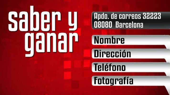 Saber y ganar - Saber y ganar. Edición Fin de semana - 12/11/16