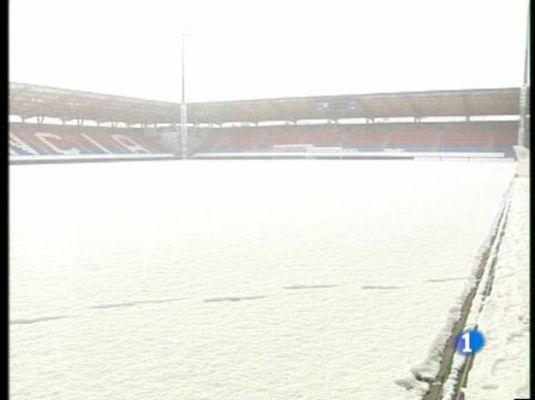  - La nieve no impide Numancia-Getafe