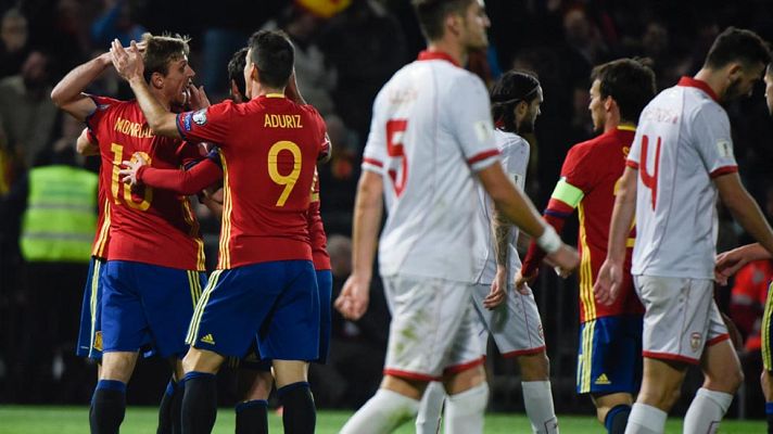  - España 4 - 0 Macedonia