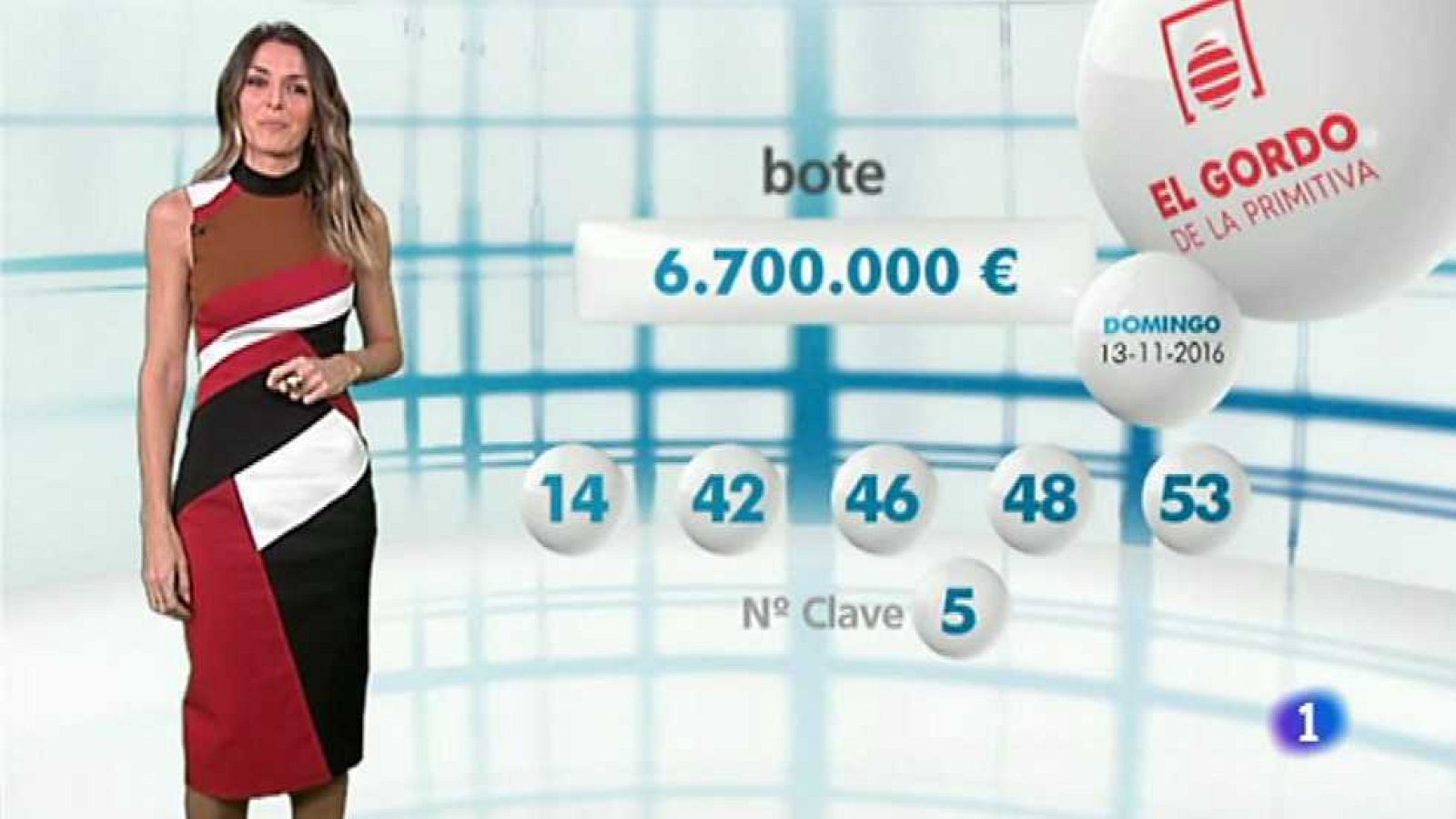 El Gordo de la Primitiva - 13/11/16 - ver ahora