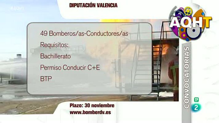 Aquí hay trabajo - 64 puestos de empleo público y 1 bolsa de trabajo